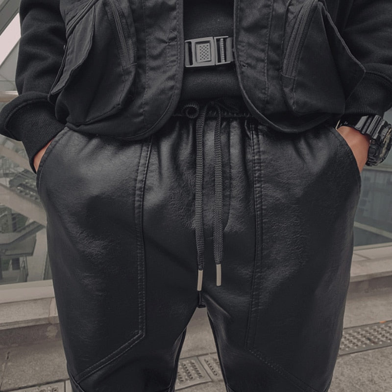 Stylish Leather Pants