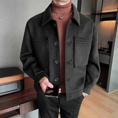 Street Style Woolen Coat