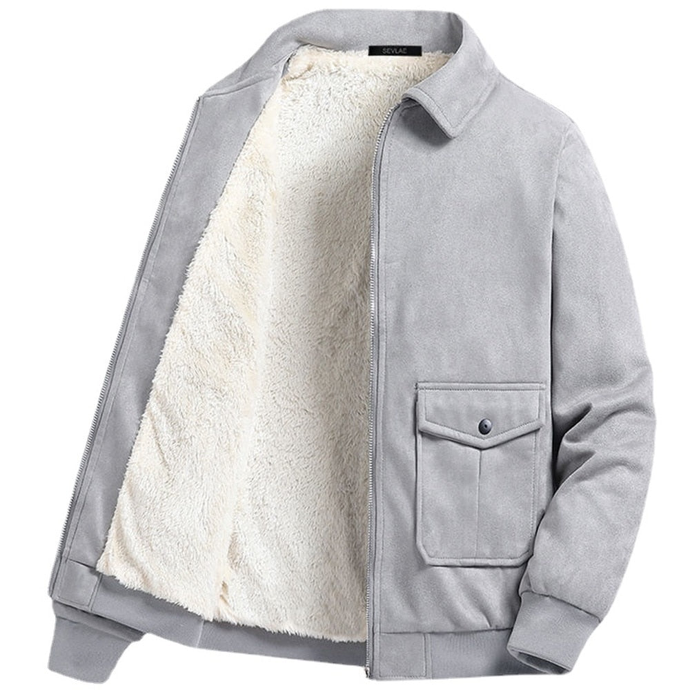 Korean Fashion Suede Jacket