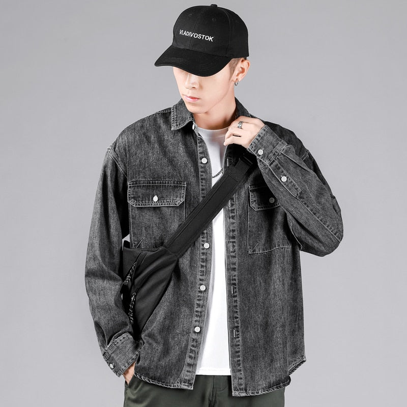 Casual Fashion Jean Shirt