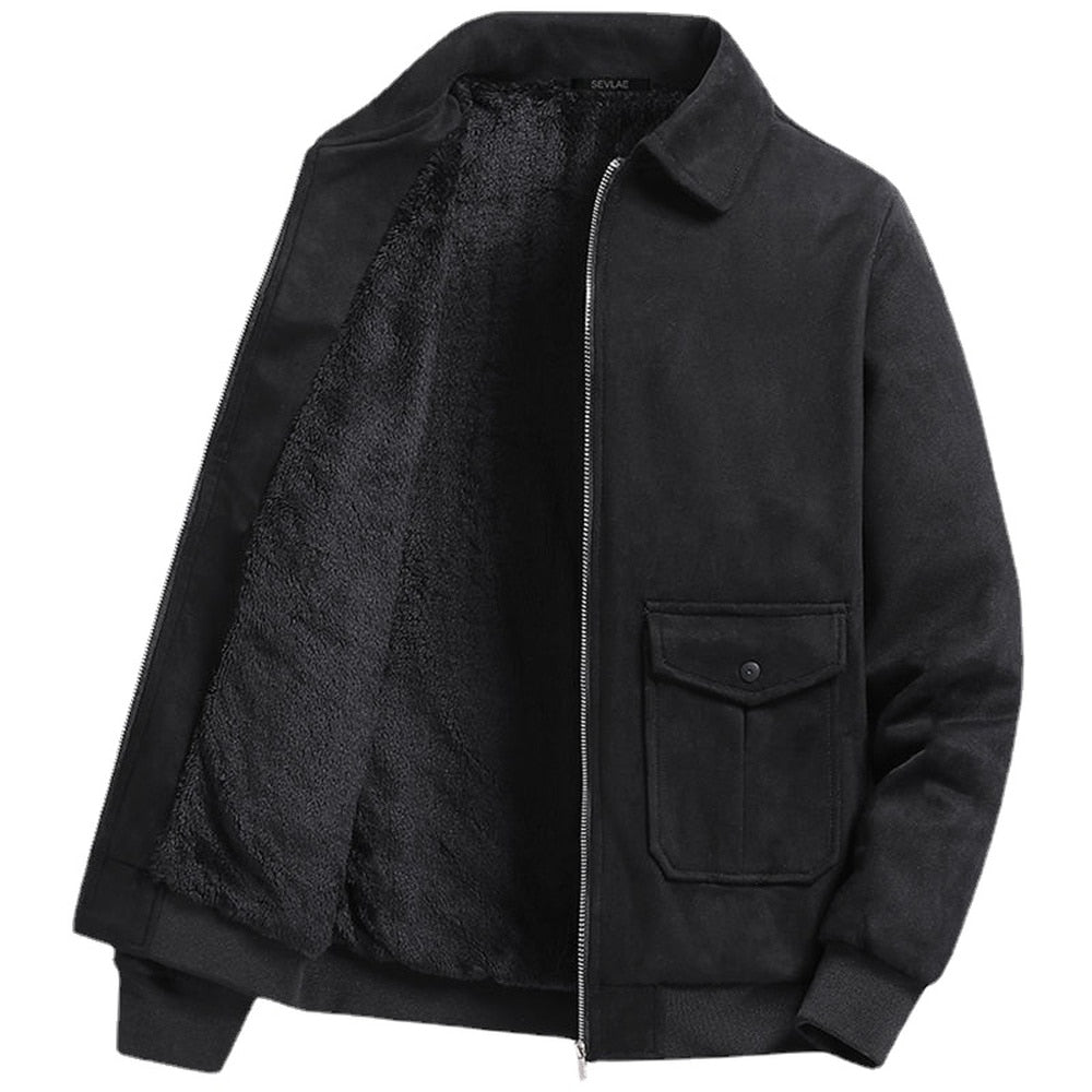 Korean Fashion Suede Jacket