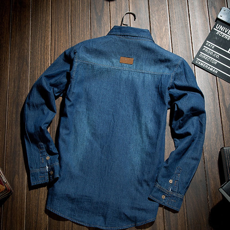 Fashion Retro Jeans Shirt