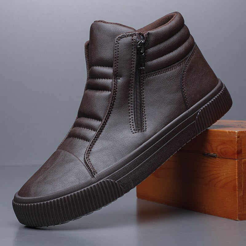 British Style Leather Boots