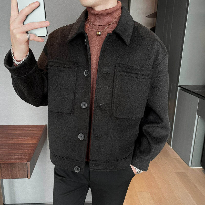 Street Style Woolen Coat