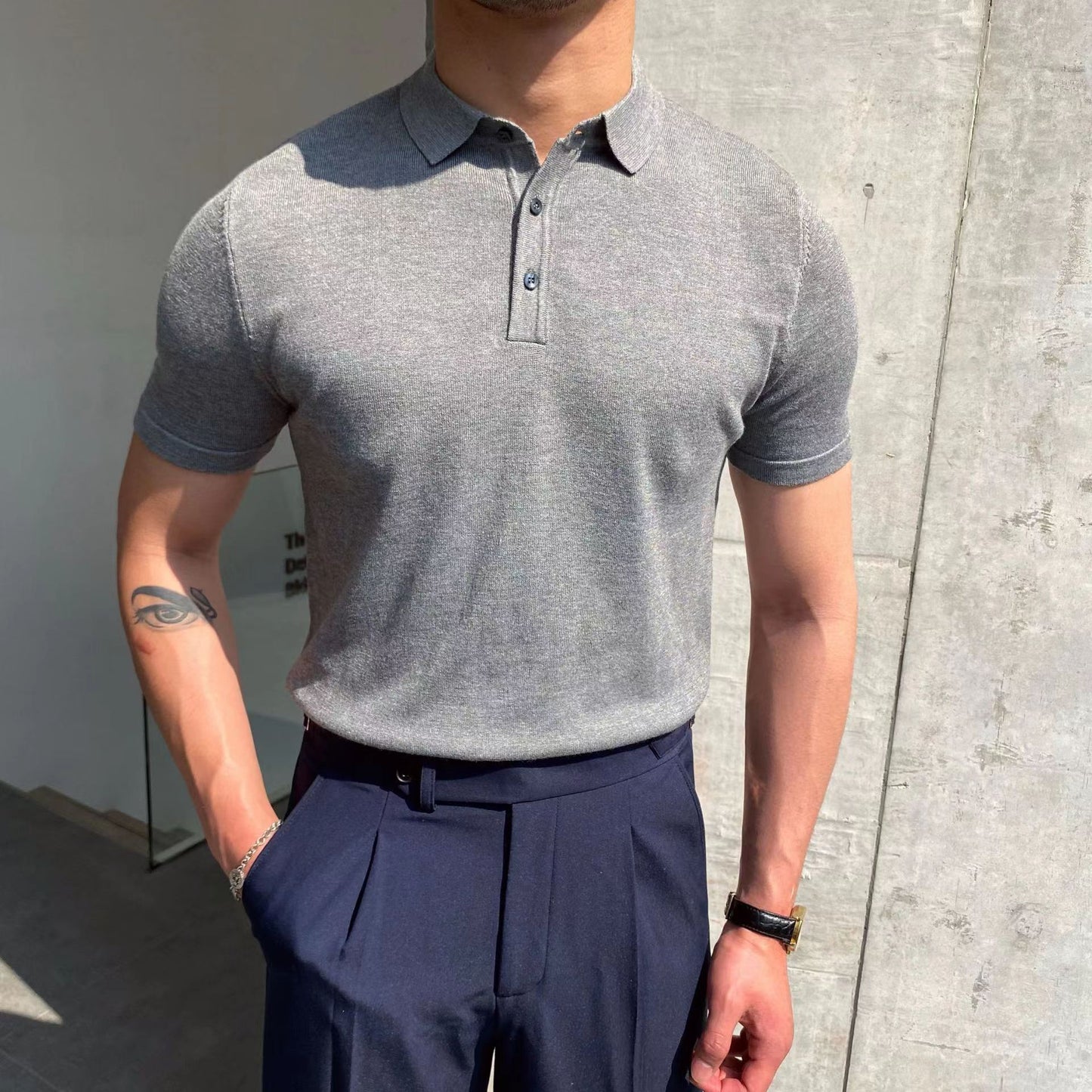 Fashion Knitwear Polo Shirts