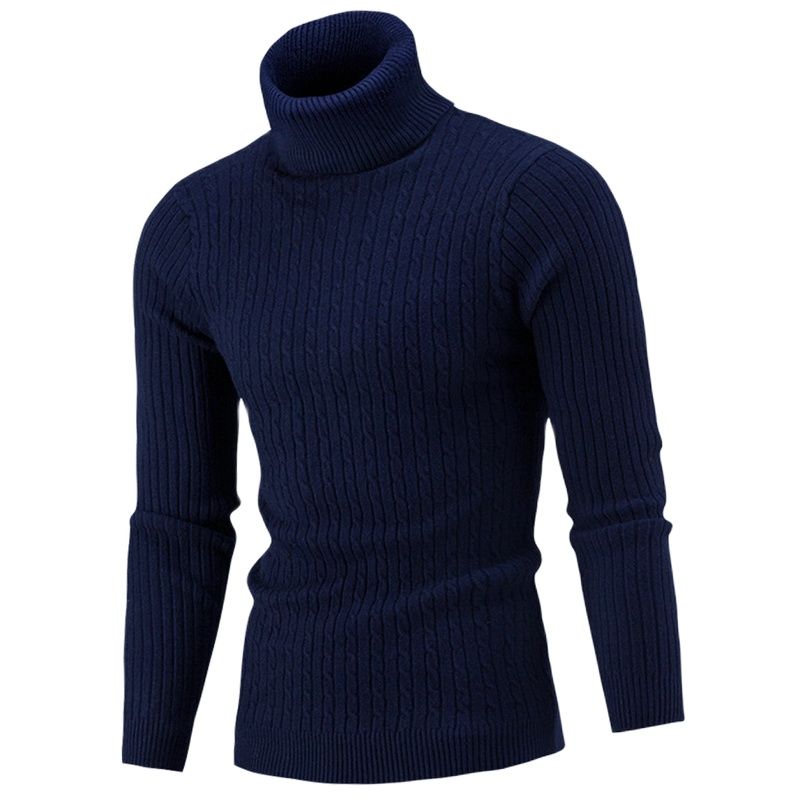 Knitted Turtleneck Sweater