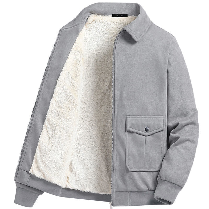 Korean Fashion Suede Jacket