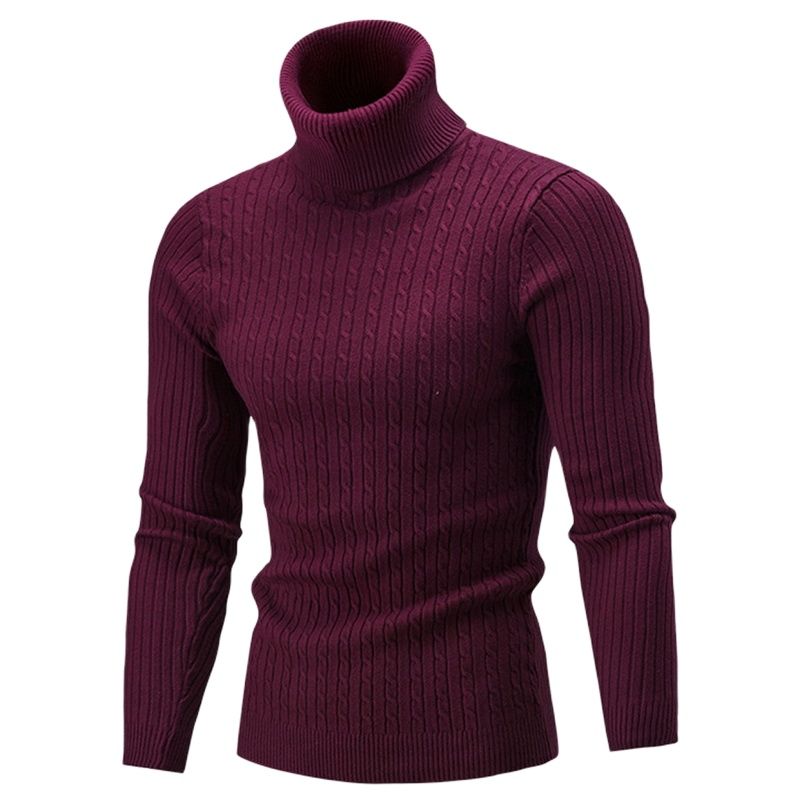 Knitted Turtleneck Sweater
