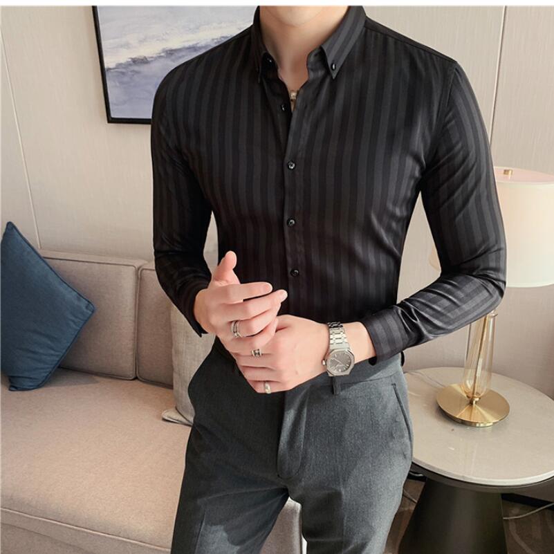 Vertical Stripe Vintage Shirts