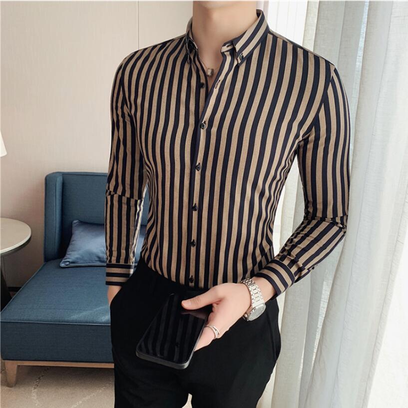 Vertical Stripe Vintage Shirts