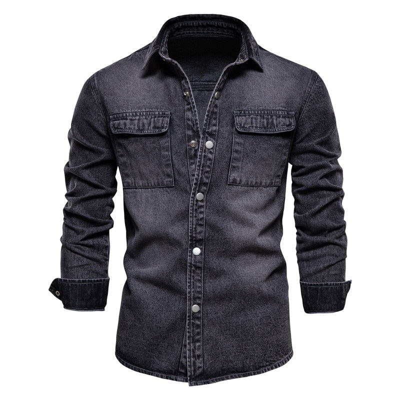 Street Fashion Denim Shirts