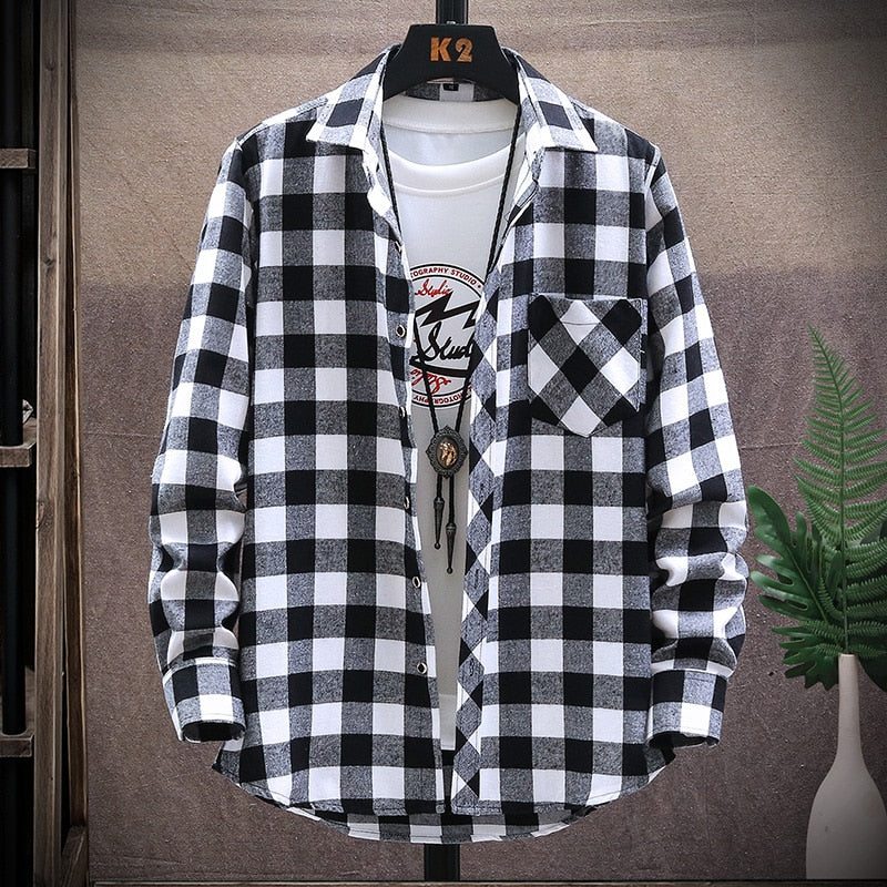 FC Street Oversized Plaid Shirts