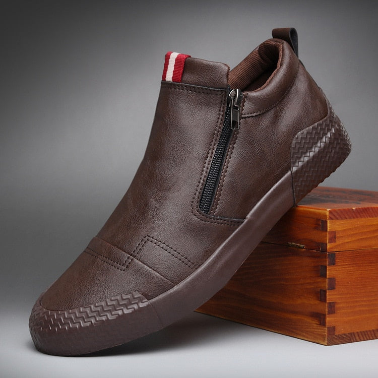Leather Casual Sneakers
