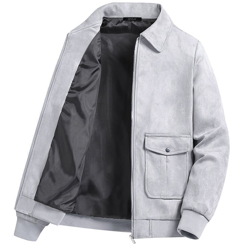 Korean Fashion Suede Jacket