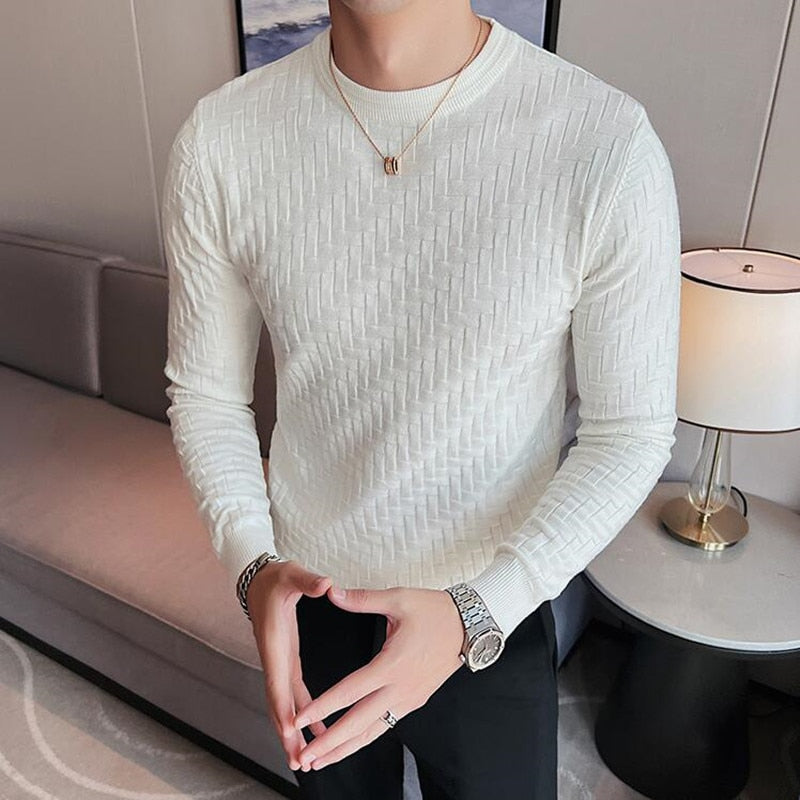 FC Slim Fit Plaid Sweater