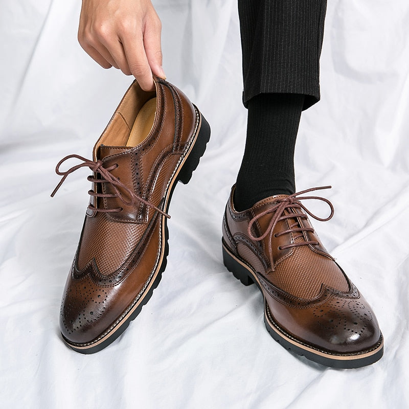 Handmade Oxford Leather Shoes