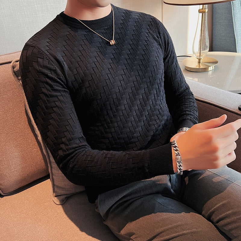 FC Slim Fit Plaid Sweater
