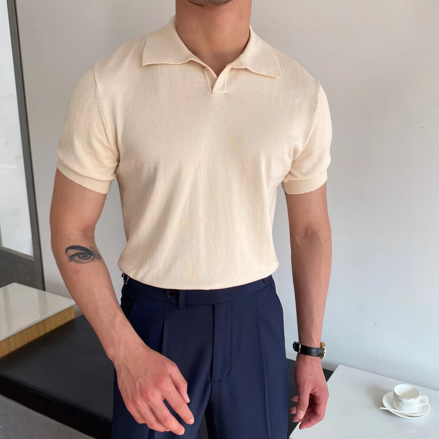 Fashion Knitwear Polo Shirts