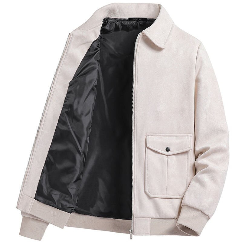 Korean Fashion Suede Jacket