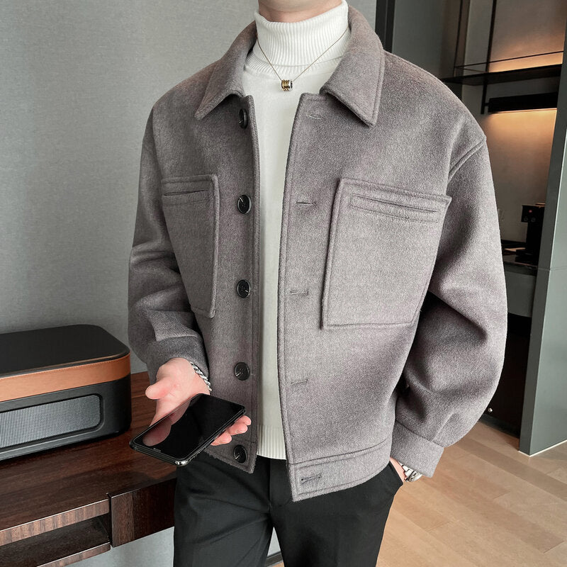 Street Style Woolen Coat