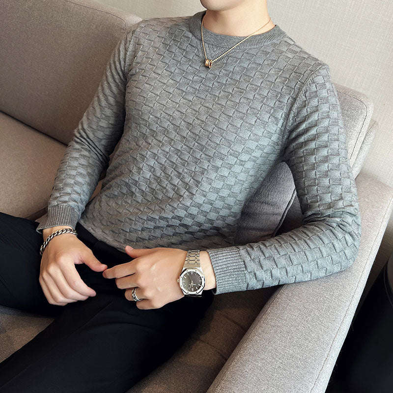 FC Slim Fit Plaid Sweater