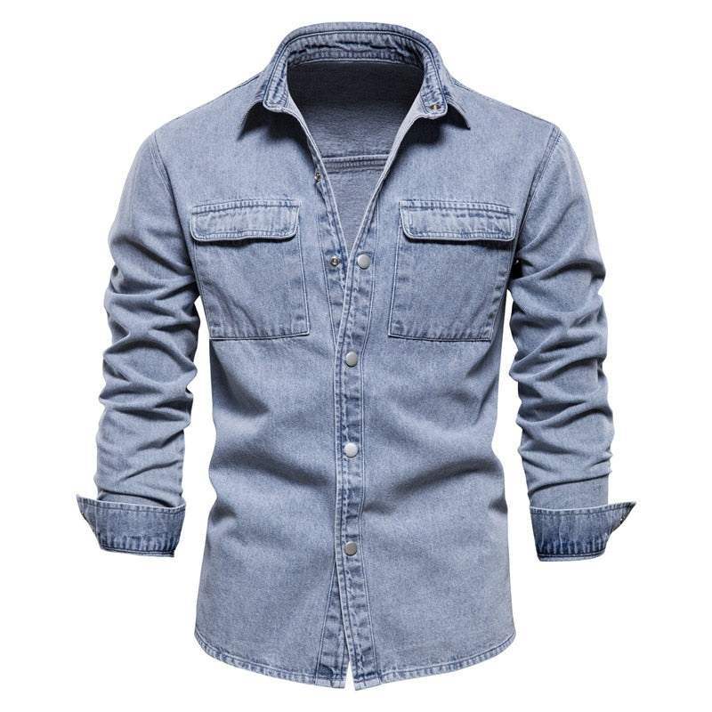 Street Fashion Denim Shirts