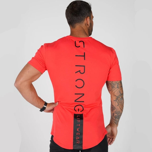 Black Casual Workout T-shirt
