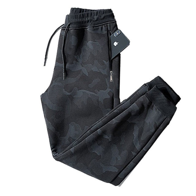 Man Gyms Workout Camouflage Pencil Pants Joggers