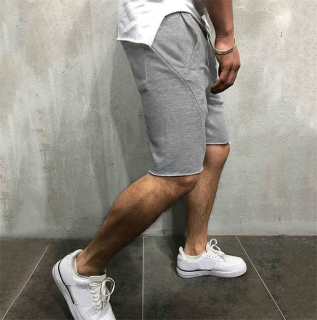 Men Sport Workout Shorts Men