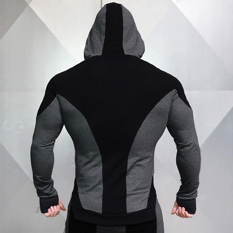Men Spring Long Sleeve Casual Hoodies Tracksuits