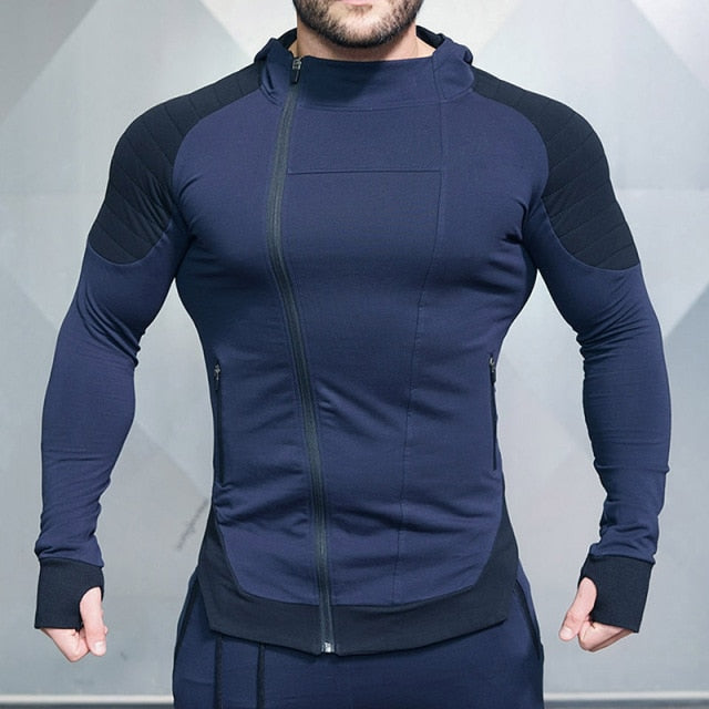 Men Spring Long Sleeve Casual Hoodies Tracksuits