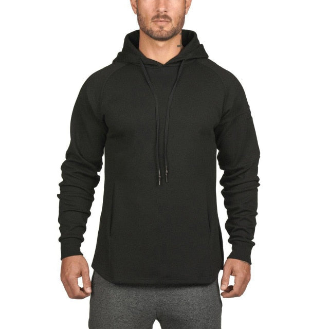 Men's Sport Phone Pocket Hooded Sweatshirts