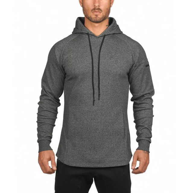 Men's Sport Phone Pocket Hooded Sweatshirts