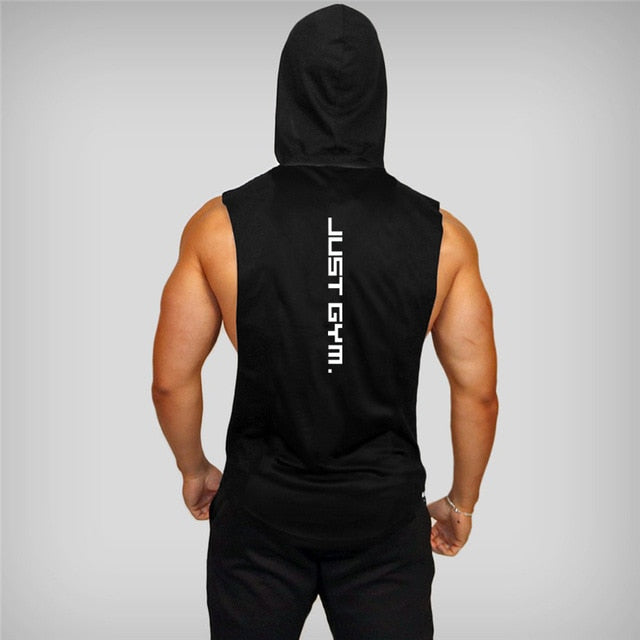 Fashion Sleeveless Shirts Gym Hoodies Tank Top