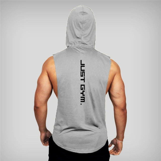 Fashion Sleeveless Shirts Gym Hoodies Tank Top