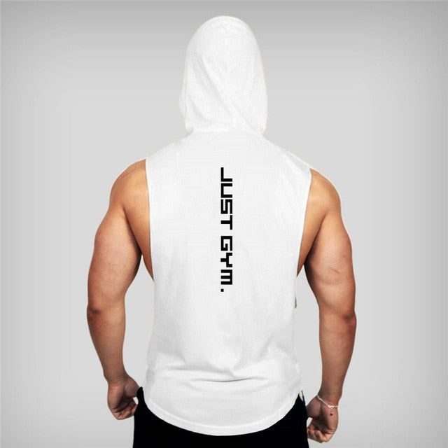 Fashion Sleeveless Shirts Gym Hoodies Tank Top