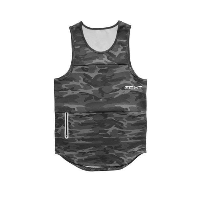 Men Bodybuilding Tight Sports Tank Tops