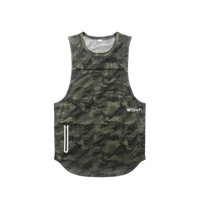 Men Bodybuilding Tight Sports Tank Tops