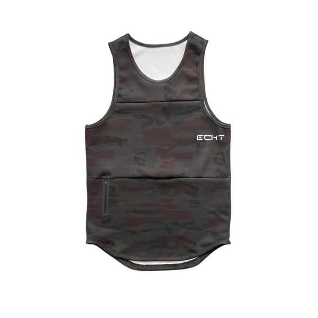 Men Bodybuilding Tight Sports Tank Tops