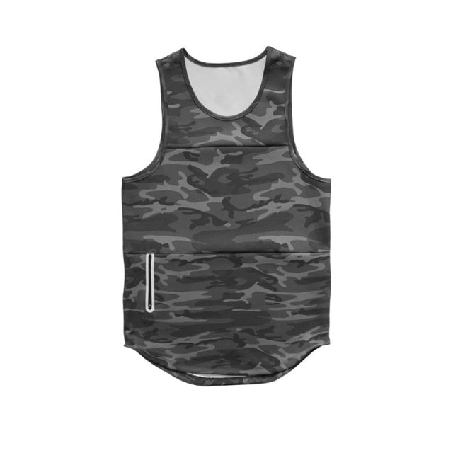 Men Bodybuilding Tight Sports Tank Tops