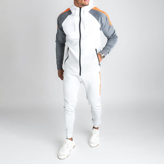 Men Joggers Sets Men Hoodies + Pants Man Tracksuit