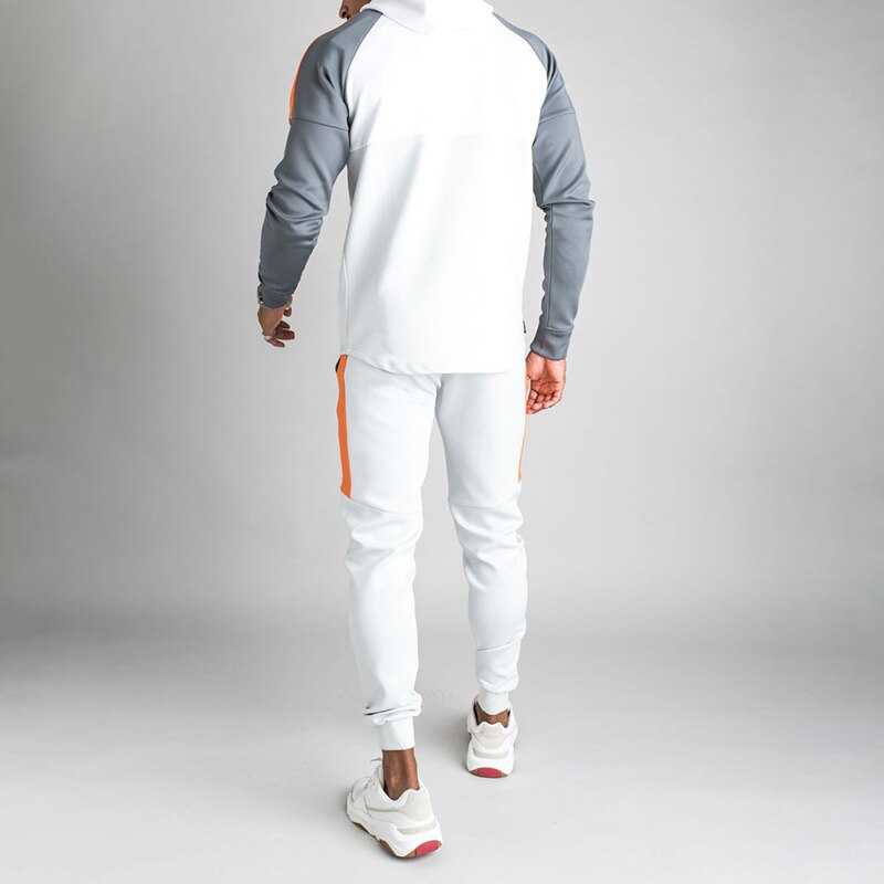 Men Joggers Sets Men Hoodies + Pants Man Tracksuit
