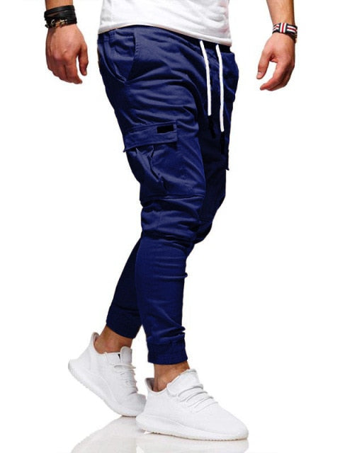 Casual Jogger Multi-pockets Sweatpants
