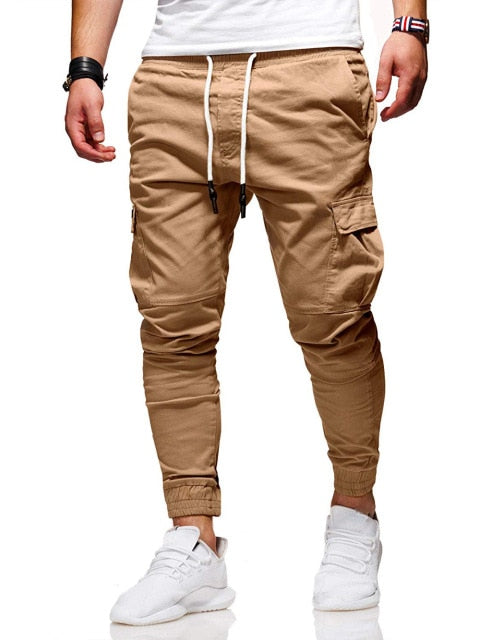 Casual Jogger Multi-pockets Sweatpants