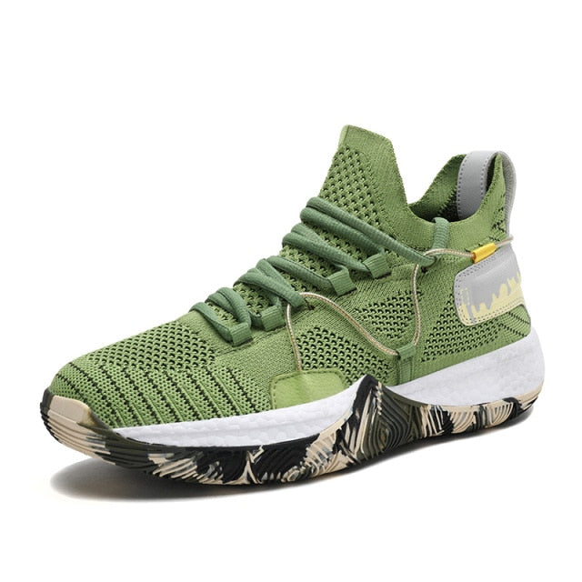 Men Breathable Shockproof High Top Sneakers