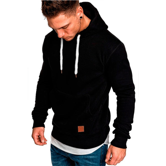 Men's Casual Slim Hoodies Sweatshirts