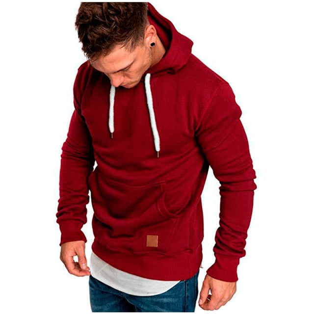 Men's Casual Slim Hoodies Sweatshirts