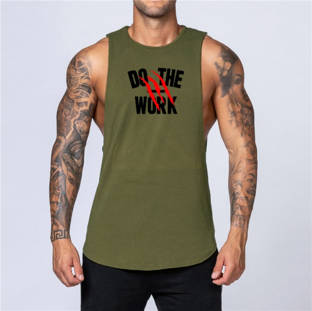 Cotton Workout Gym Tank Top