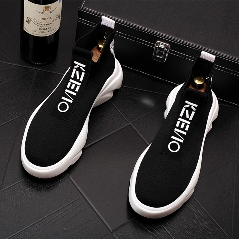 Men Ankle Wool Knitted Sock Sneakers