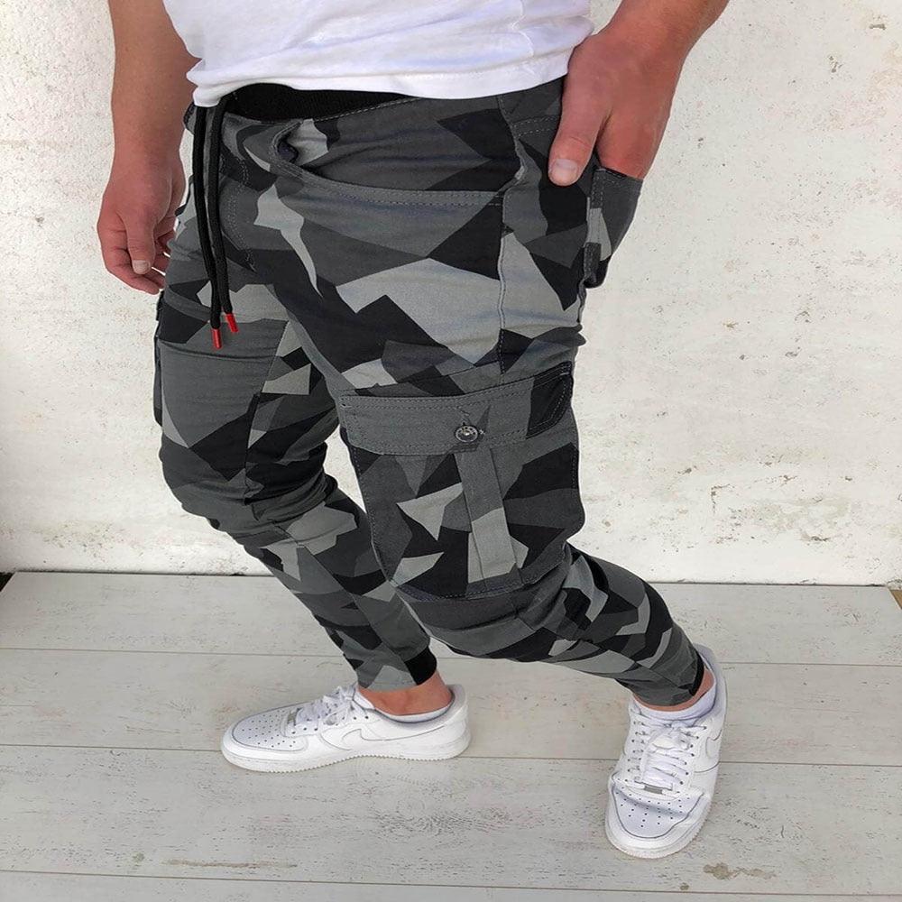 Camo Fashion Streetwear Joggers